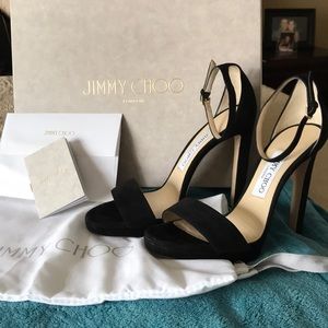 Jimmy Choo Misty 120 Sue Black